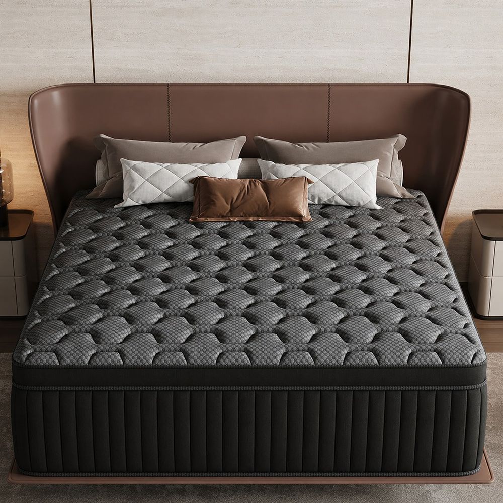 Memory Foam Mattress In A Box Queen - مرتبة، مقاسات 8 10 12 14،
