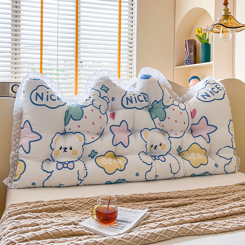 Headboard Cushion Backrest Tatami - وسادة تاج دانتيل طويلة لغرفة نوم