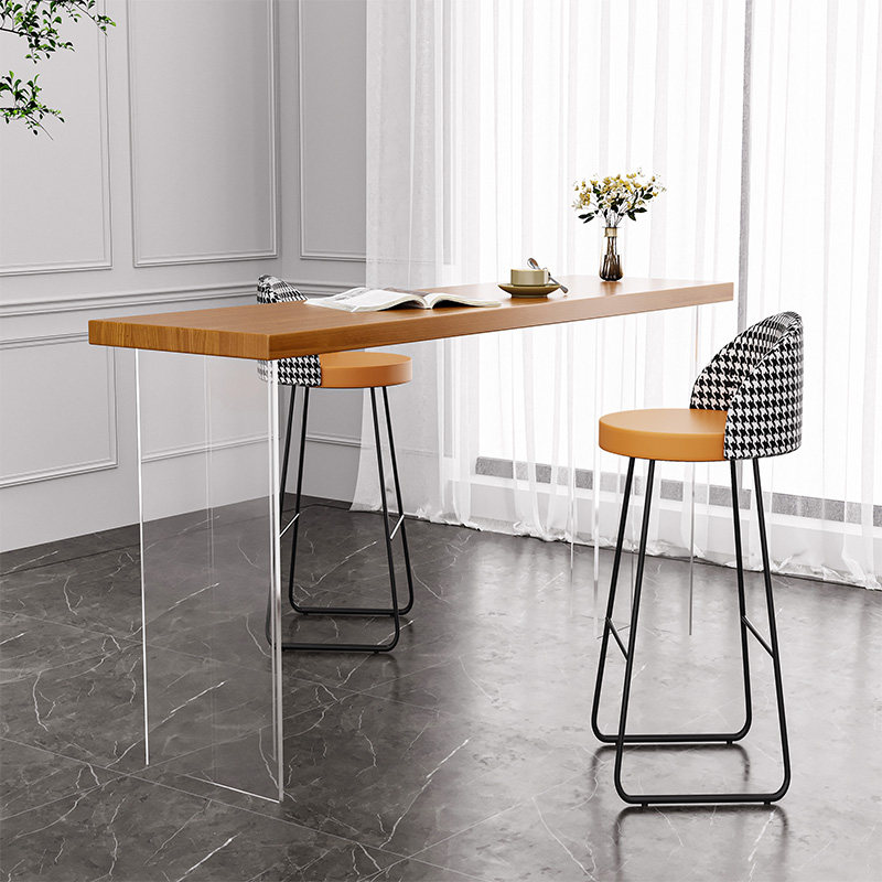 طاولة بار عصرية من الأكريليك و - مراجعة Tables وسعره