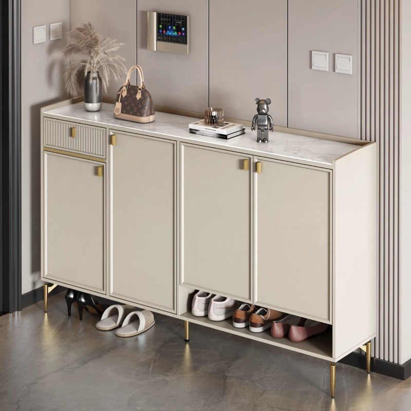 رف مدخل، خزائن أحذية، تخزين غر - مراجعة Shoe Rack Cabinet Narrow Entryway وسعره