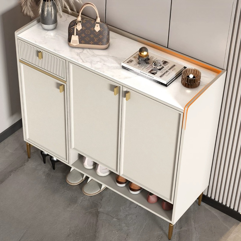 رف مدخل، خزائن أحذية، تخزين غر - مراجعة Shoe Rack Cabinet Narrow Entryway وسعره