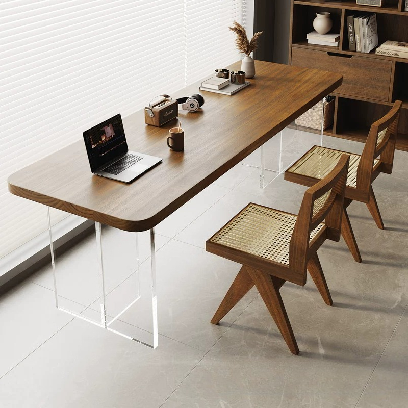 مكتب خشبي عائم من الأكريليك بت - مراجعة Bedroom Furniture وسعره
