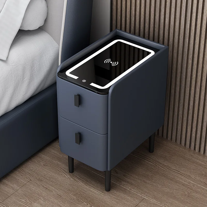 طاولة سرير جانبية خشبية بتصميم - مراجعة Solid Wood Nightstand 2 Drawers وسعره