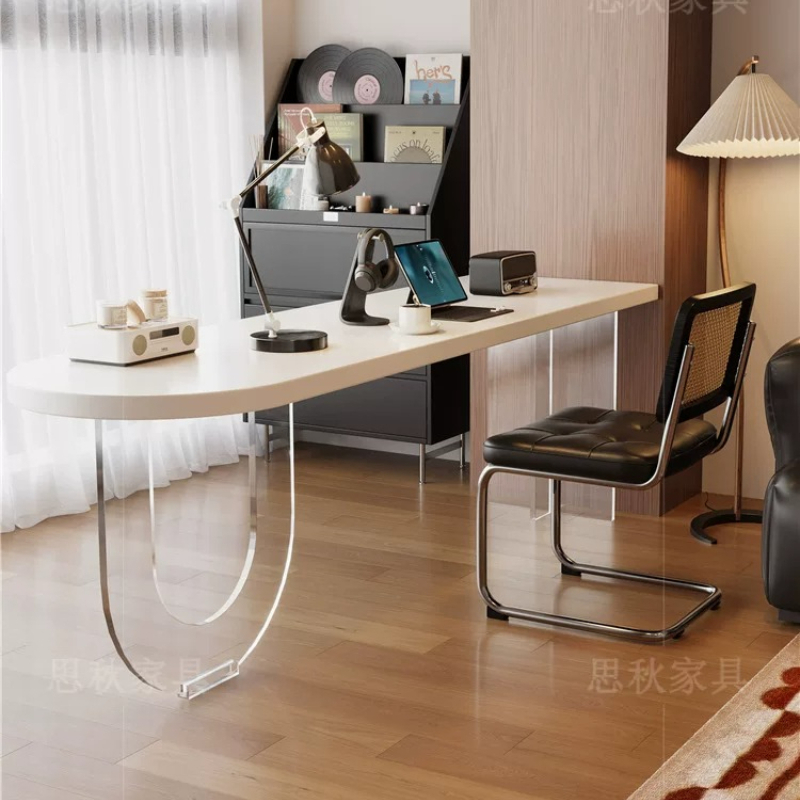مكتب خشبي أبيض على الطراز الإي - مراجعة Bedroom Furniture وسعره