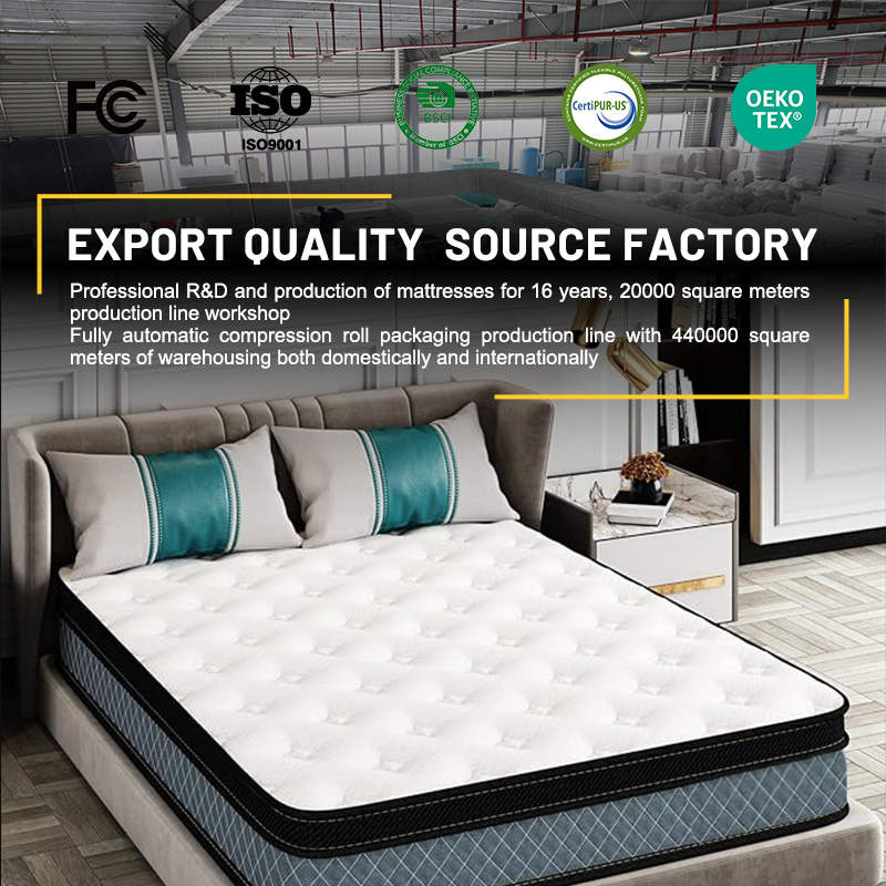 مرتبة هايبرد فاخرة أوروبية مقا - مراجعة Memory Foam Mattress In A Box Queen وسعره