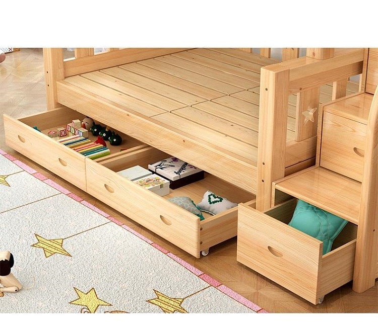 -سرير بطابقين متعدد الوظائف، أ - مراجعة Bunk Bed With Stairs And Slide وسعره