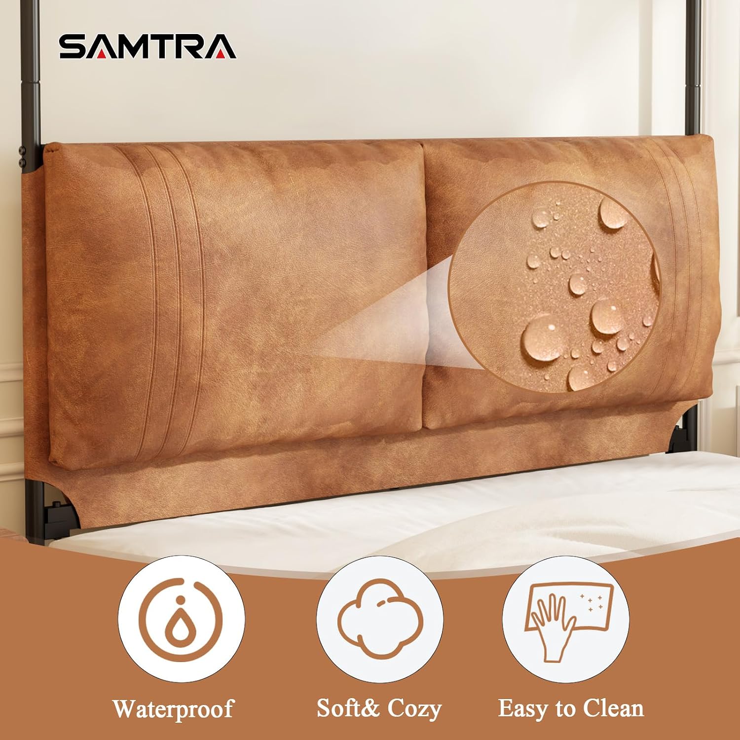 إطار سرير بتصميم قنopy مع لوح  - مراجعة Canopy Bed Frame Metal Queen وسعره