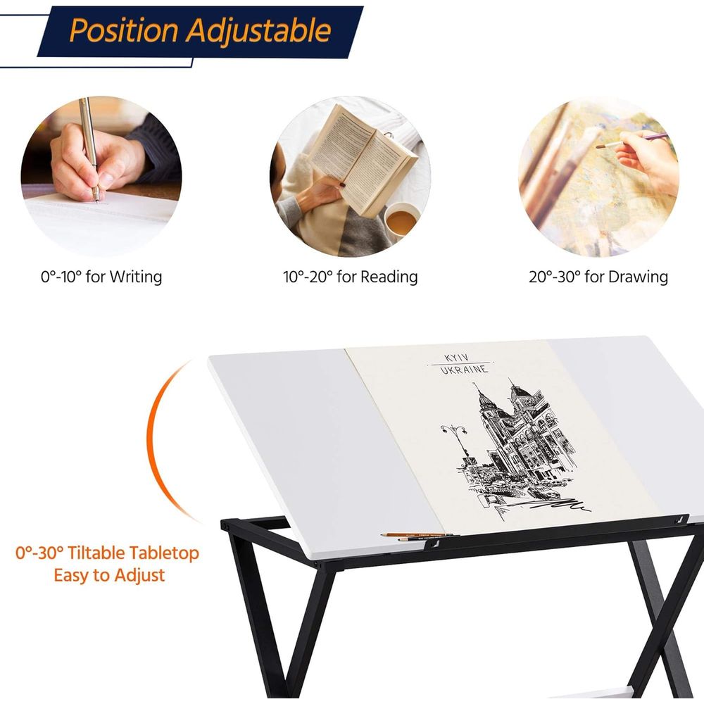 طاولة رسم أو مكتب فني للرسم وا - مراجعة Tables وسعره