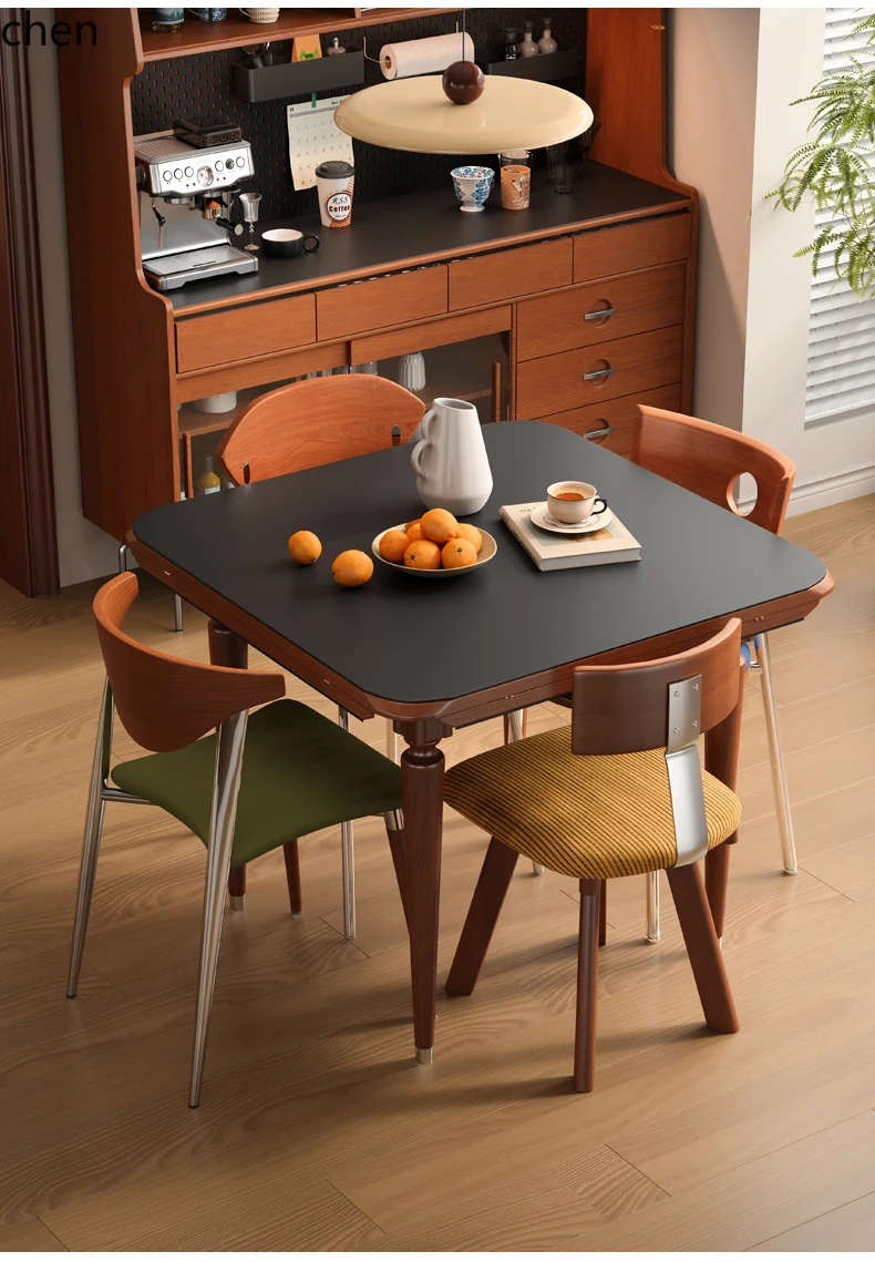 طاولة طعام تلسكوبية من الخشب ا - مراجعة Chairs وسعره