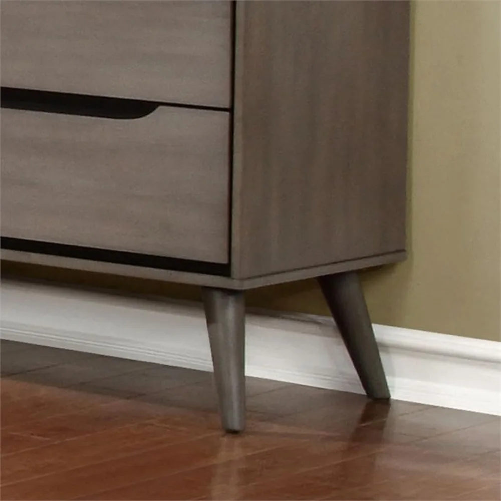 لـ 2-Drawer من الخشب الصلب في  - مراجعة Solid Wood Nightstand 2 Drawers وسعره