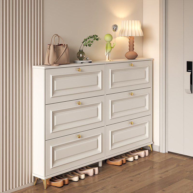 خزانة أحذية للمدخل الفرنسي - ت - مراجعة Shoe Rack Cabinet Narrow Entryway وسعره