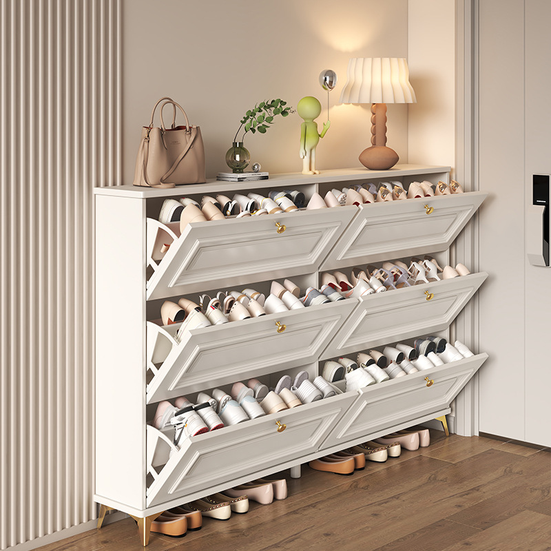 خزانة أحذية للمدخل الفرنسي - ت - مراجعة Shoe Rack Cabinet Narrow Entryway وسعره