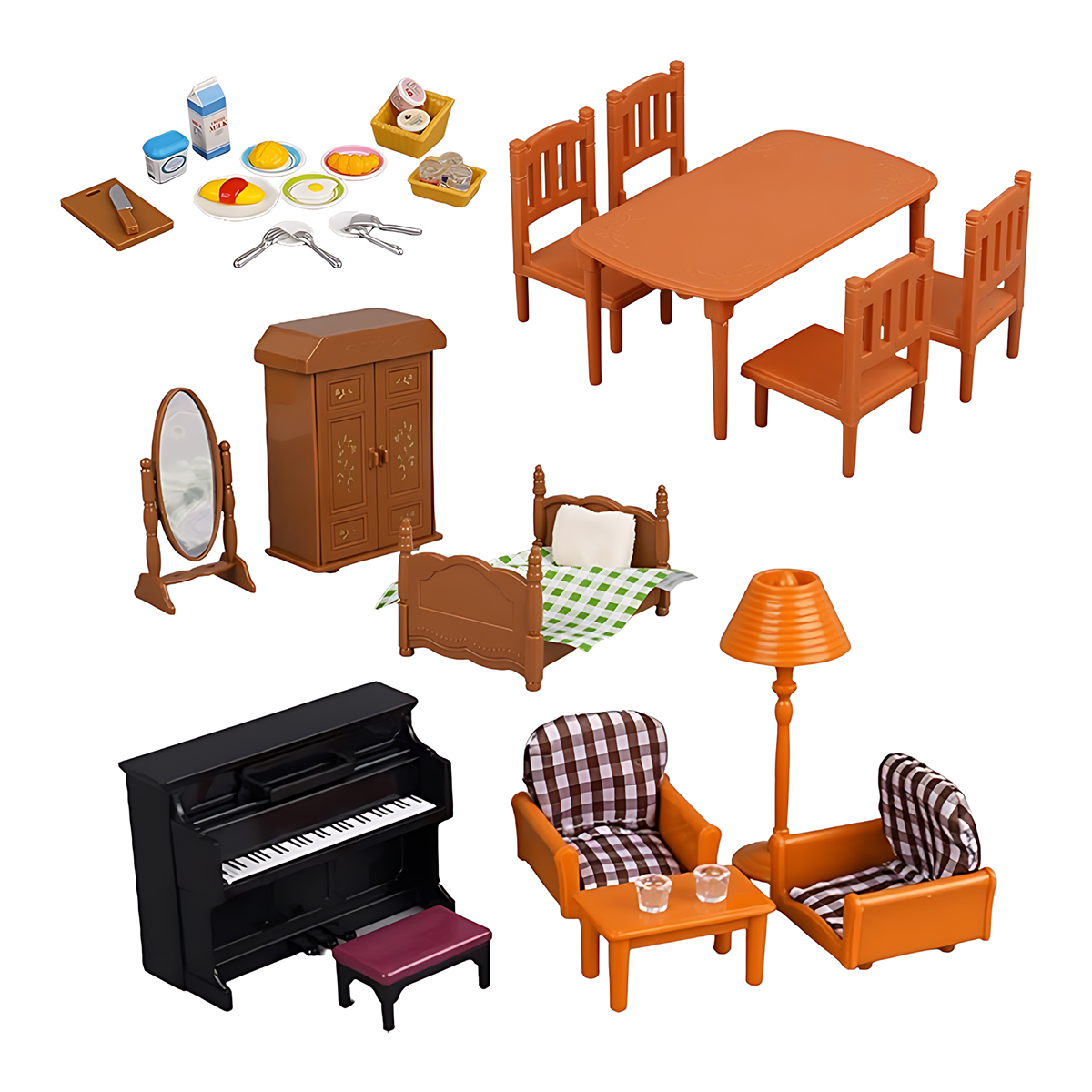 أثاث مصغر بمقياس 1:12 لبيت الد - مراجعة Bedroom Furniture وسعره